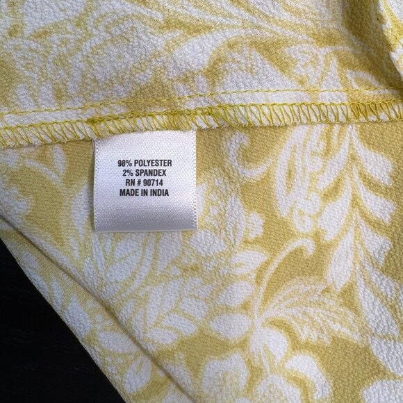 MSK Maxi Sundress Size Small Yellow EUC - Picture 9 of 9